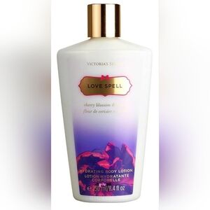 Victoria's Secret Love Spell Body Lotion.